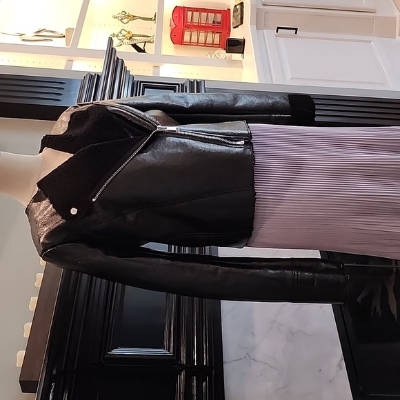 NWT Michael Kors Moto Jacket Size M - Picture 10 of 16